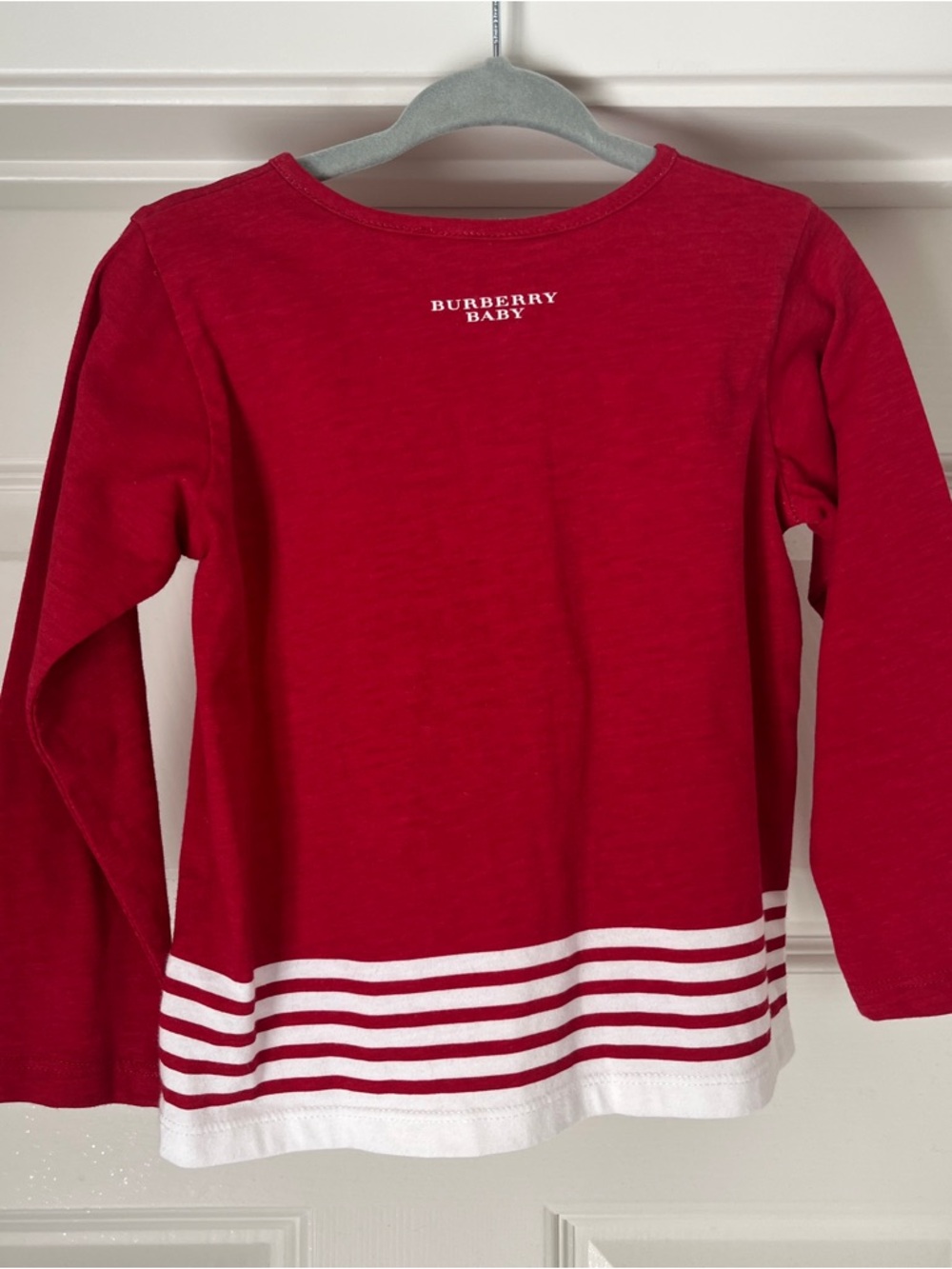 NWOT Burberry Baby Long-Sleeve Top